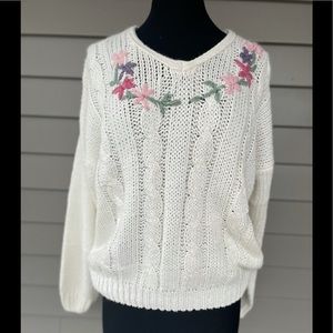 Tilbury Woman's White Sweater size 40 (M)